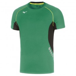 Mizuno T-Shirt Premium JPN Tee Uomo Verde/Nero